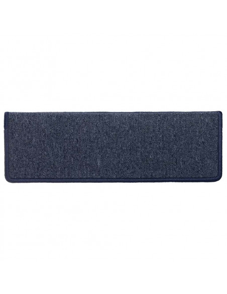 Tappetini per Scale 30 pz 65x21x4 cm Grigi e Blu