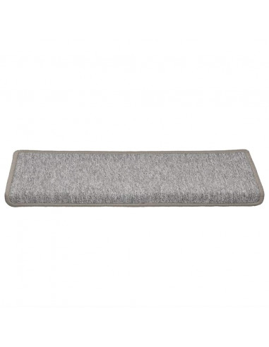 Tappetini per Scale 30 pz 65x21x4 cm Grigio Chiaro