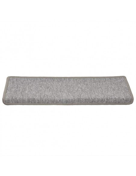Tappetini per Scale 30 pz 65x21x4 cm Grigio Chiaro