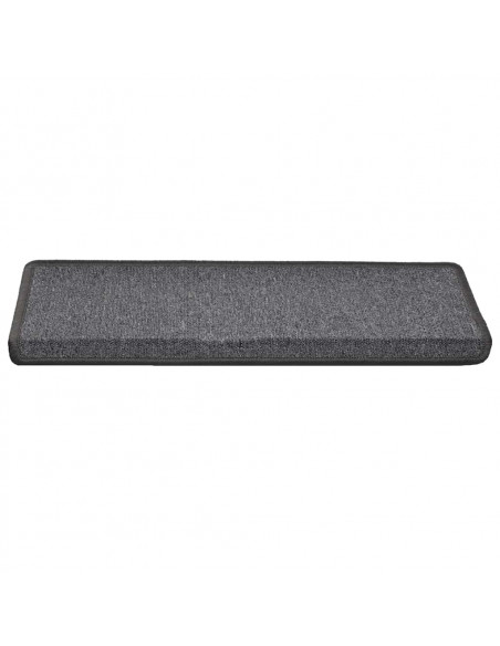 Tappetini per Scale 30 pz 65x21x4 cm Grigio Scuro