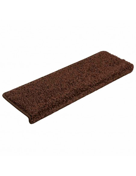 Tappetini per Scale 30 pz 65x21x4 cm Marroni