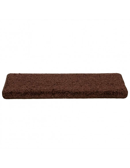 Tappetini per Scale 30 pz 65x21x4 cm Marroni