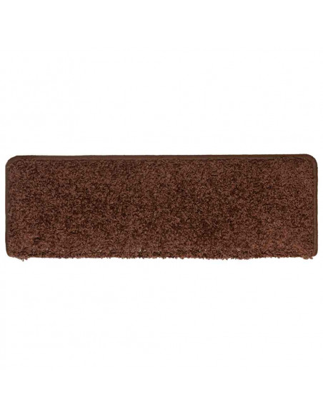 Tappetini per Scale 30 pz 65x21x4 cm Marroni