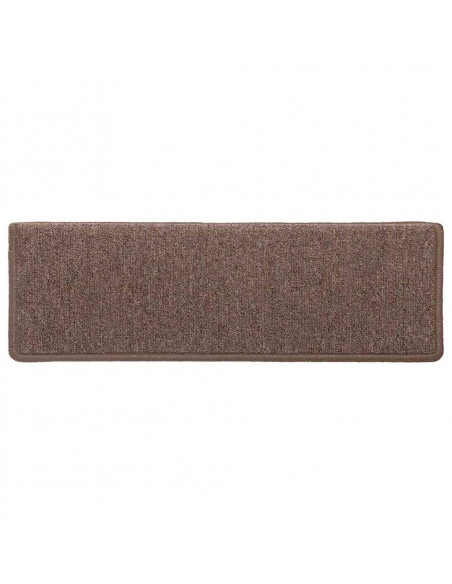 Tappetini per Scale 30 pz 65x21x4 cm Marroni