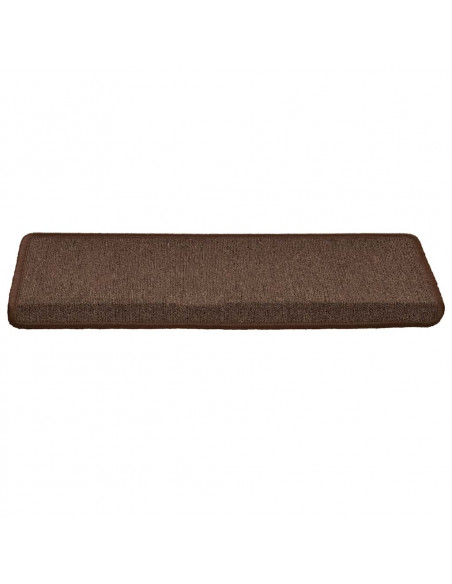 Tappetini per Scale 30 pz 65x21x4 cm Marroni