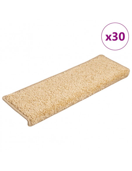 Tappetini per Scale 30 pz 65x21x4 cm Marroni
