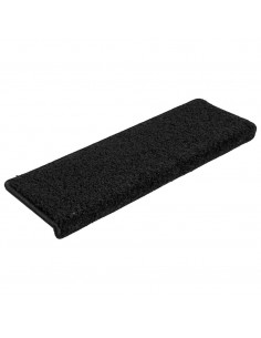 Tappetini per Scale 30 pz 65x21x4 cm Neri 2