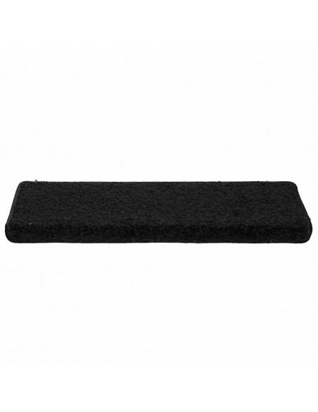 Tappetini per Scale 30 pz 65x21x4 cm Neri