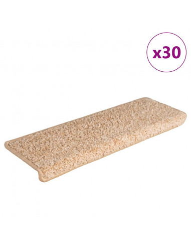Tappetini per Scale 30 pz 65x21x4 cm Oro