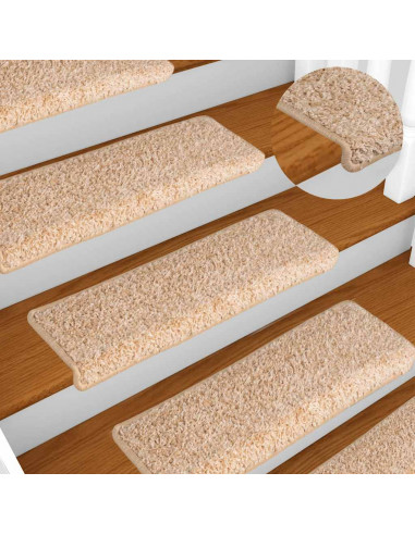 Tappetini per Scale 30 pz 65x21x4 cm Oro