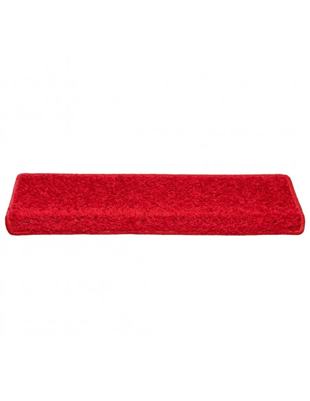 Tappetini per Scale 30 pz 65x21x4 cm Rossi