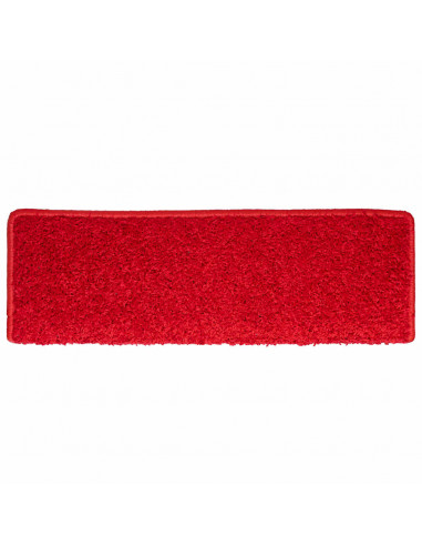 Tappetini per Scale 30 pz 65x21x4 cm Rossi