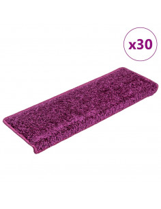 Tappetini per Scale 30 pz 65x21x4 cm Viola