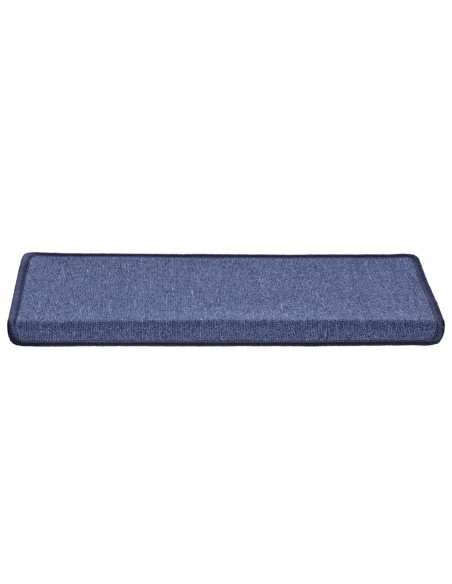 Tappetini per Scale 30 pz 65x25 cm Blu