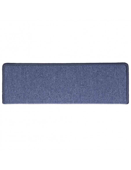 Tappetini per Scale 30 pz 65x25 cm Blu