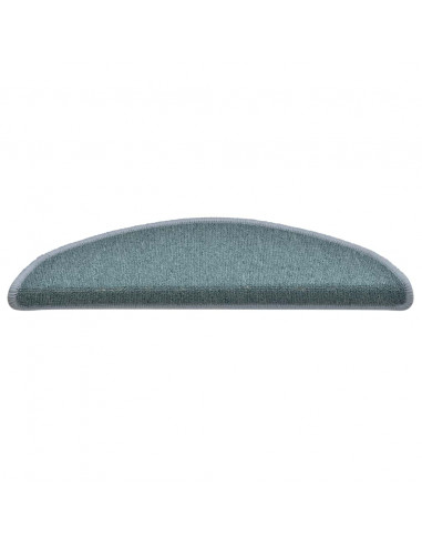 Tappetini per Scale 30 pz Blu 56x17x3 cm