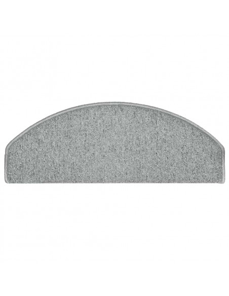 Tappetini per Scale 30 pz Grigio Chiaro 65x24x4 cm