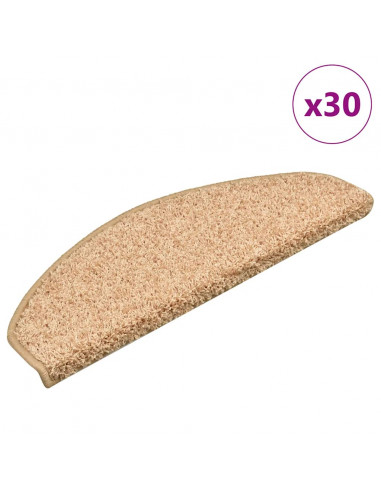 Tappetini per Scale 30 pz Oro 65x21x4 cm