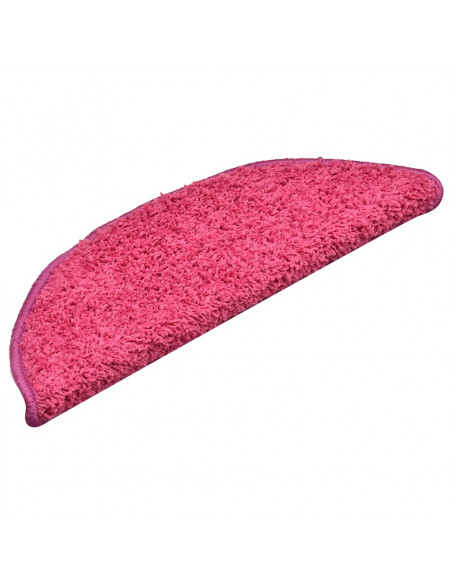 Tappetini per Scale 30 pz Rosa 56x17x3 cm