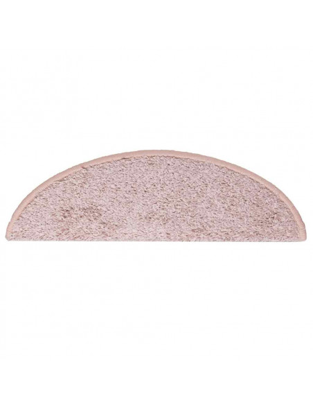 Tappetini per Scale 30 pz Rosa Chiaro 56x17x3 cm