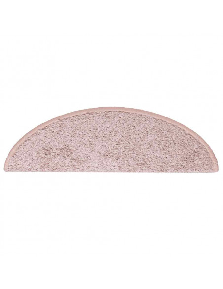Tappetini per Scale 30 pz Rosa Chiaro 65x21x4 cm