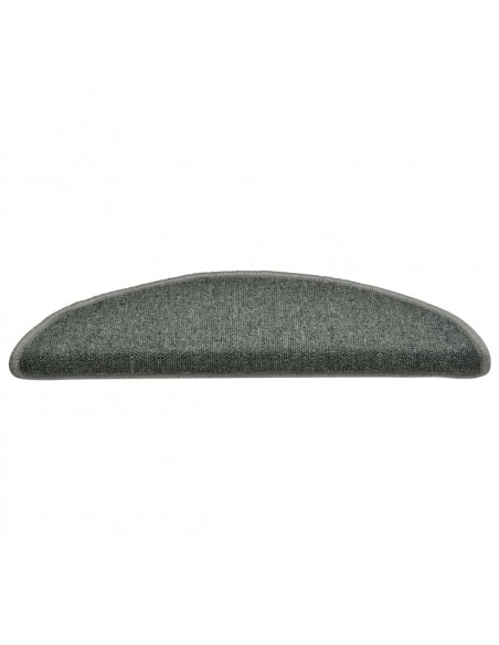 Tappetini per Scale 30 pz Verde Scuro 56x17x3 cm