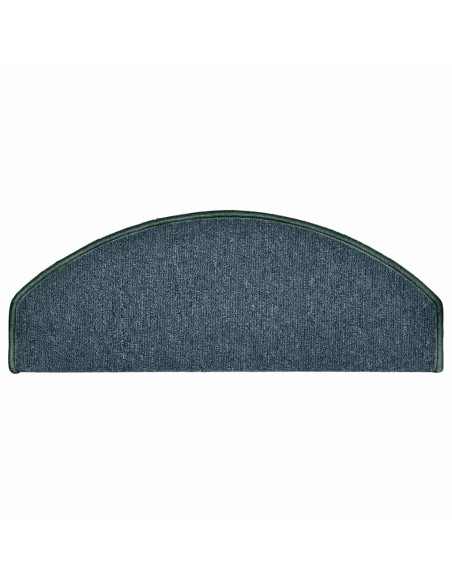 Tappetini per Scale 30 pz Verde Scuro 65x24x4 cm