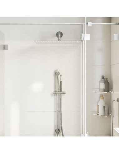 Testa Doccia a Pioggia in Acciaio Inox 304 50x50 cm Quadrata