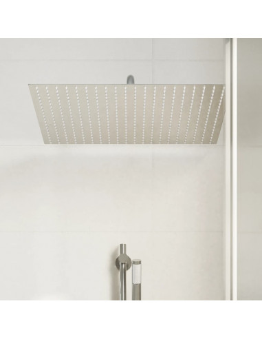 Testa Doccia a Pioggia in Acciaio Inox 304 50x50 cm Quadrata