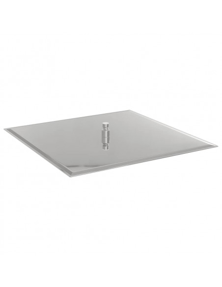 Testa Doccia a Pioggia in Acciaio Inox 304 50x50 cm Quadrata