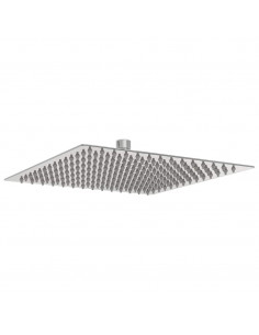 Testa Doccia a Pioggia in Acciaio Inox 304 25x25 cm Quadrata 2