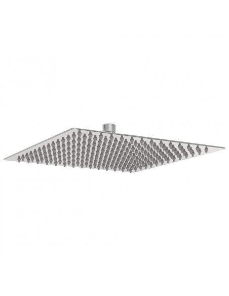 Testa Doccia a Pioggia in Acciaio Inox 304 25x25 cm Quadrata