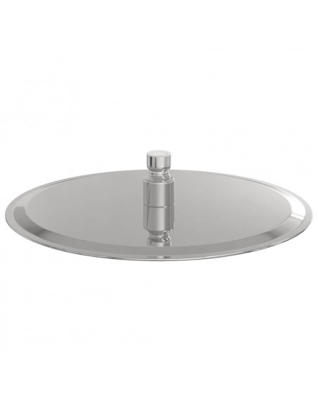 Testa Doccia a Pioggia in Acciaio Inox 304 25 cm Rotonda