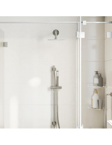 Testa Doccia a Pioggia in Acciaio Inox 304 20 cm Rotonda