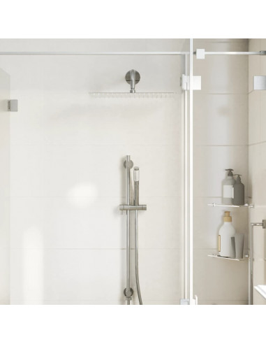 Testa Doccia a Pioggia Acciaio Inox 304 40x30 cm Rettangolare