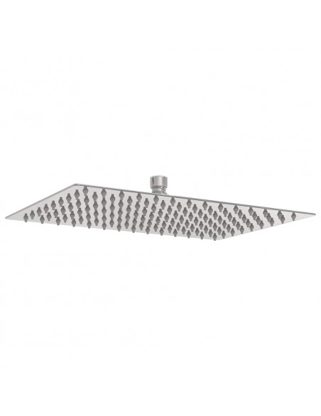 Testa Doccia a Pioggia Acciaio Inox 304 30x20 cm Rettangolare