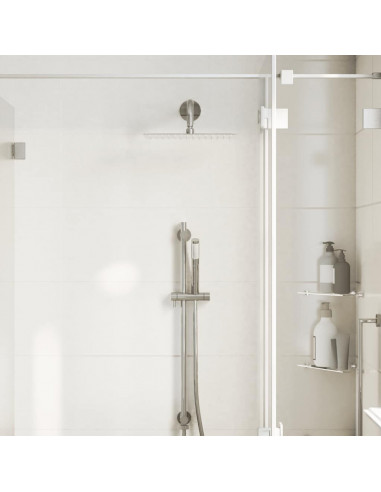 Testa Doccia a Pioggia Acciaio Inox 304 30x20 cm Rettangolare