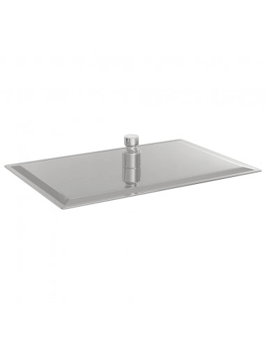 Testa Doccia a Pioggia Acciaio Inox 304 30x20 cm Rettangolare