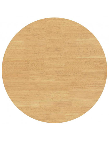 Tavolo da Pranzo Naturale in Legno Massello di Hevea