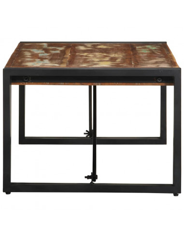 Tavolino Salotto Multicolore 100x50x35 cm Legno Recupero