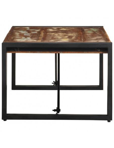Tavolino Salotto Multicolore 100x50x35 cm Legno Recupero