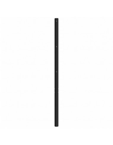 Testiera in Metallo Nero 90 cm