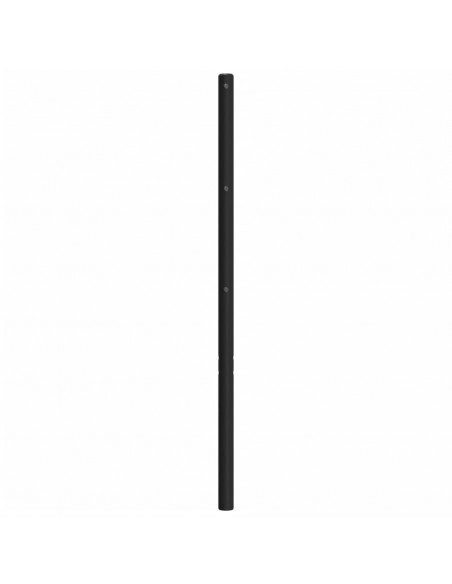 Testiera in Metallo Nero 90 cm