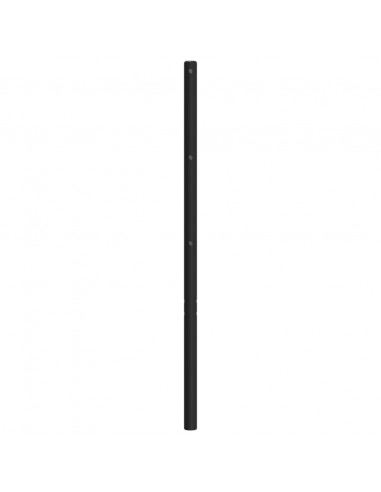Testiera in Metallo Nero 150 cm