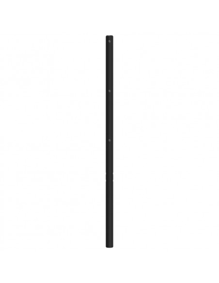 Testiera in Metallo Nero 150 cm