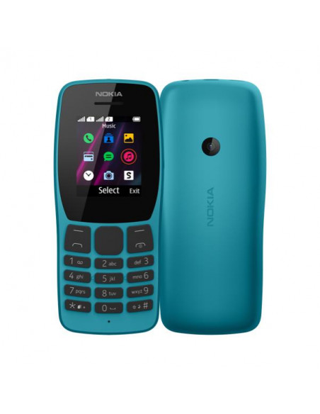 Nokia 110 4,5 cm (1.77") Blu Telefono cellulare basico