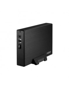 BOX ADJ 3.5" SATA TO USB 3.0 MAX 8TB BK AH612 BOX SLIM CASE ALLUMINIO