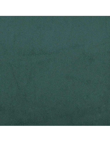 Giroletto a Molle con Materassi Verde Scuro 180x220 cm Velluto