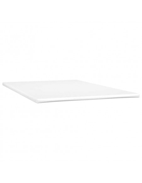 Giroletto a Molle con Materasso Blu Scuro 120x210 cm in Velluto