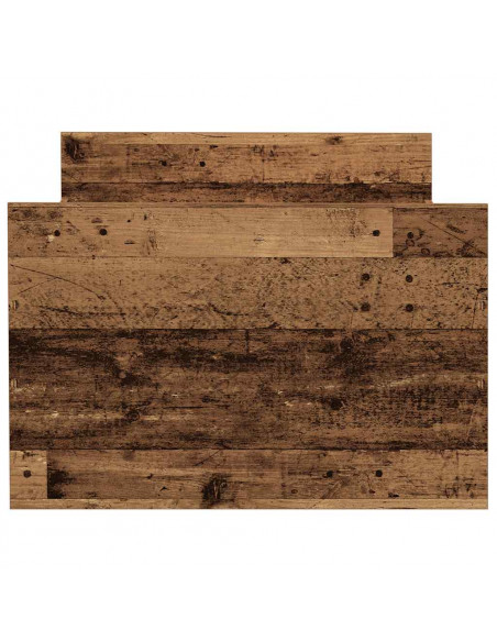 Giroletto senza Materasso Legno Antico 90x190cm in Truciolato